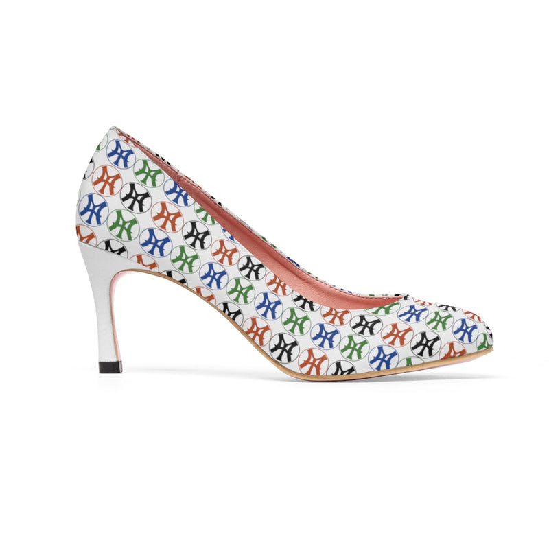 LIMITED EDITION - Logo and go and go - Women's High Heels in White