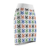 Logo and go and go - Women's Pencil Skirt