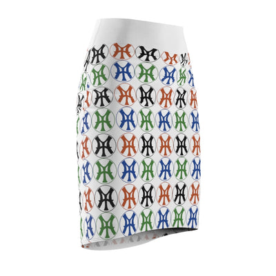 Logo and go and go - Women's Pencil Skirt