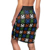 Logo and go and go - Women's Pencil Skirt in Black