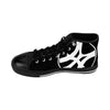 Slanted & Loud - Men's High-top Sneakers in Black/White