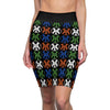 Logo and go and go - Women's Pencil Skirt in Black